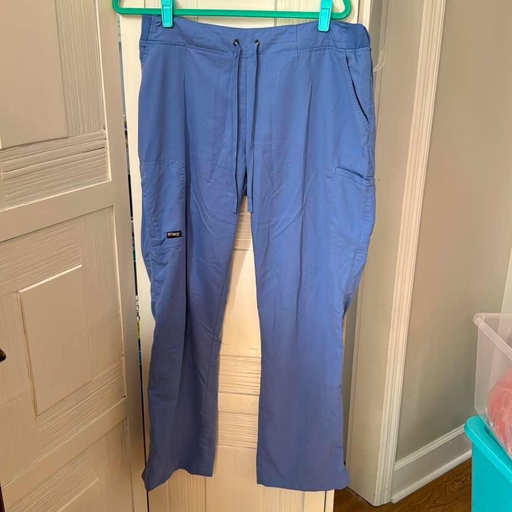 Greys Anatomy Ceil Blue Scrub Pant L